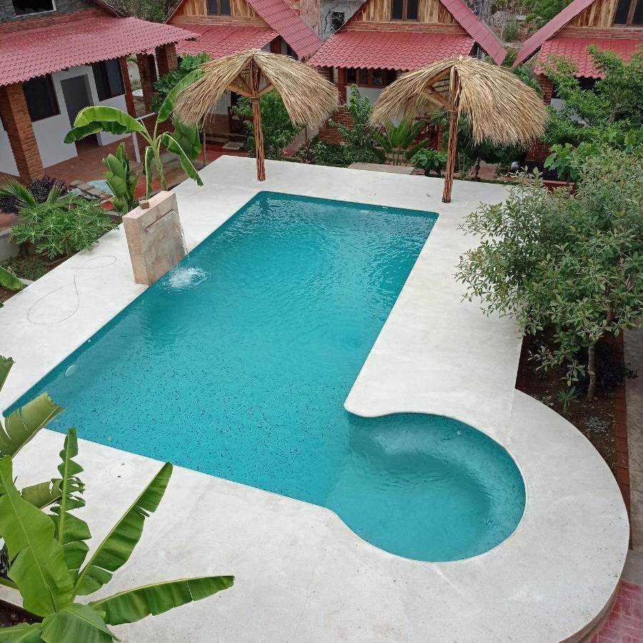 Bungalows Y Cabanas, Las Barracas De La Barra Malucano Exteriér fotografie